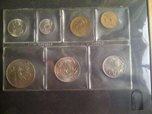 1982 Set from SA mint - Vorster set!