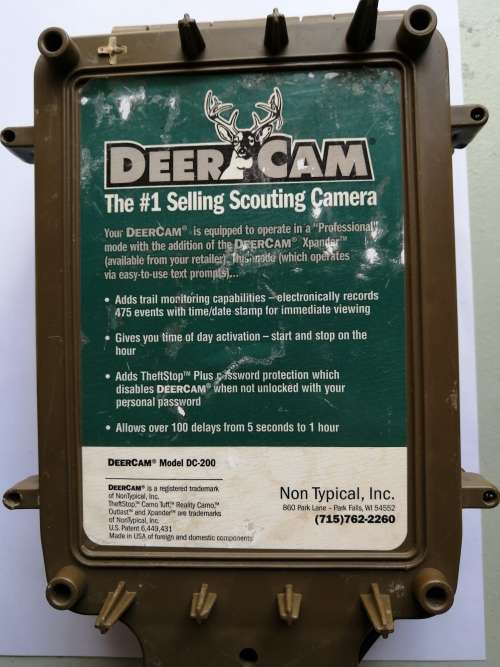 Deercam: The #1 selling scouting Camera model DC-200