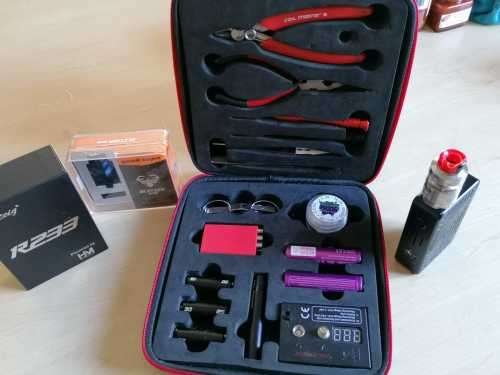 Vape Coil Master Kit , Mod and Tank with Bateries complete set