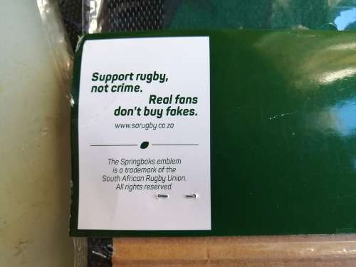 Springboks Bar counter Mat 88cm x 23 cm - Brand New!