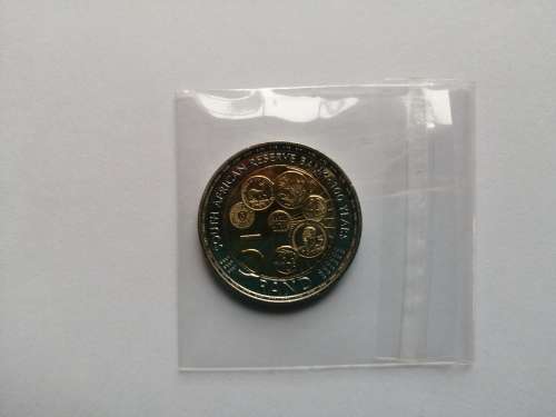 Buy South Africa Reserve Bank 100 Years R5 coin South - Mandela R5 on it! Almost mint condition