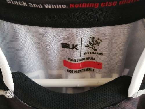 Cell c Sharks Supporter Rugby jersey (L) in great condition