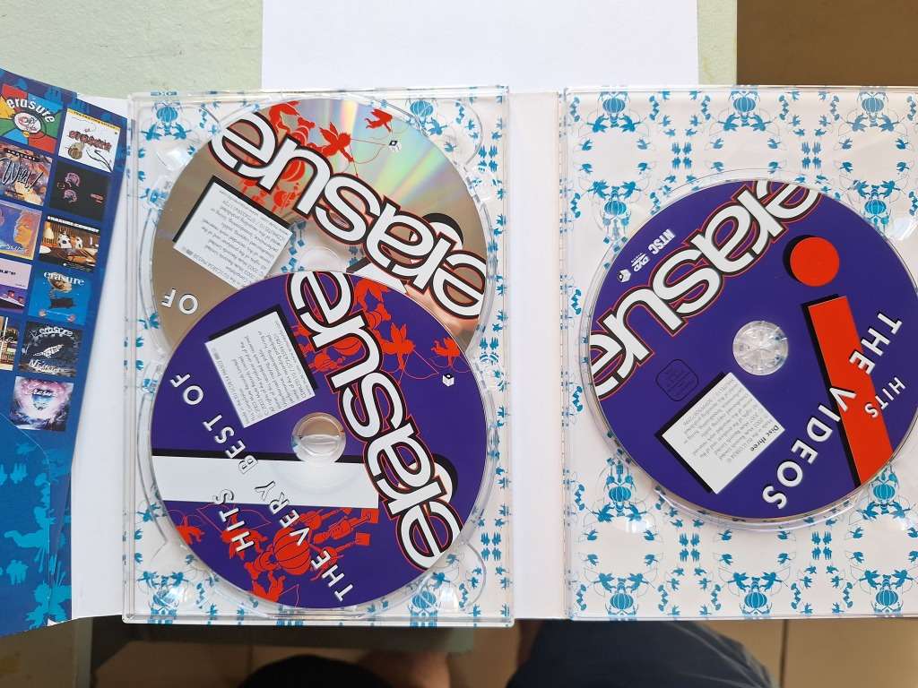 The very best hits of Erasure 2 CD`s and 1 DVD