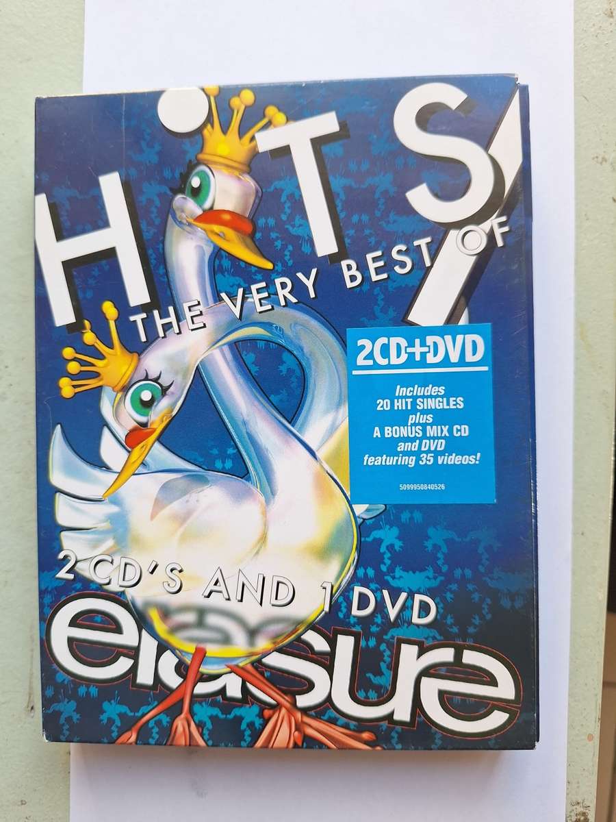 The very best hits of Erasure 2 CD`s and 1 DVD