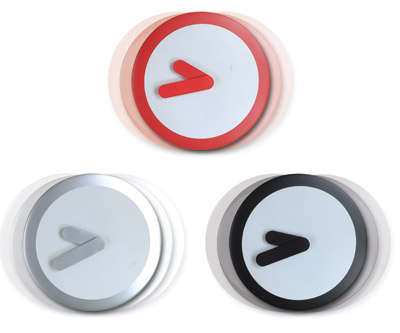 Swing Clock - Black- STOCK CLEARANCE SALE