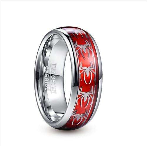 The Spider-Man Tungsten Carbide Mens Ring