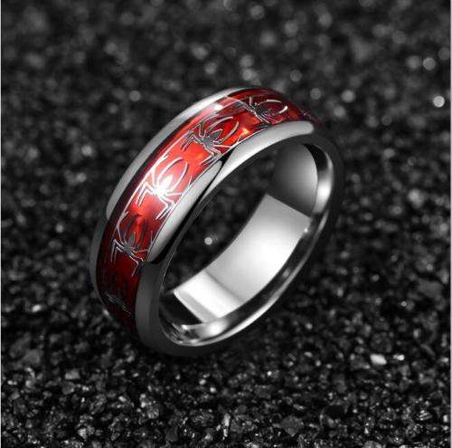 The Spider-Man Tungsten Carbide Mens Ring