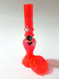 ALL NEW ACRYLIC ICE CATCHER BONGS - VARIOUS PRINTS & COLORFUL COLORS (BLACK, BLUE, WHITE, PINK OR