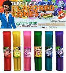 JUST ARRIVED ALL NEW!! TASTY PUFF FLAVOURED HERBAL BLEND PRE-ROLLS (3 PER PACK)