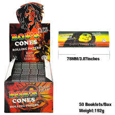 BOBS CONES - PURE HEMP SMALL ROLLING PAPERS
