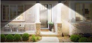 SOLAR FLOOD LIGHT - SUPER BRIGHT / MOTION SENSOR Wall mount