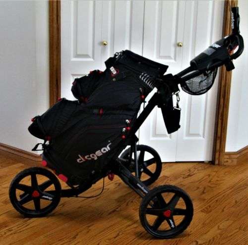 ClicGear golf cart and bag
