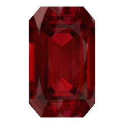 Natural Mined Emerald Ruby 13.0x5.8 mm 4.20cts