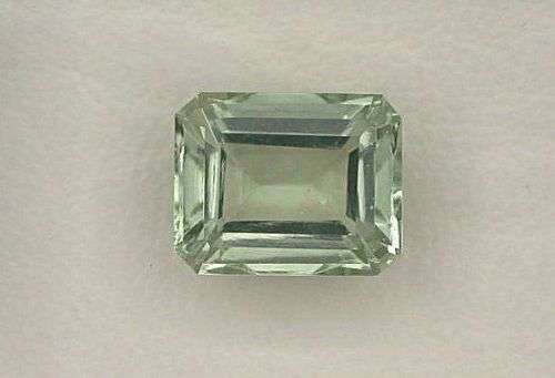 Natural Mined Octagon Prasiolite Amethyst 6.0 x 3.9 mm  0.500cts