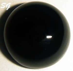 Natural Mined Round  Black Onyx  5.1 mm 0.500 - 0.700cts