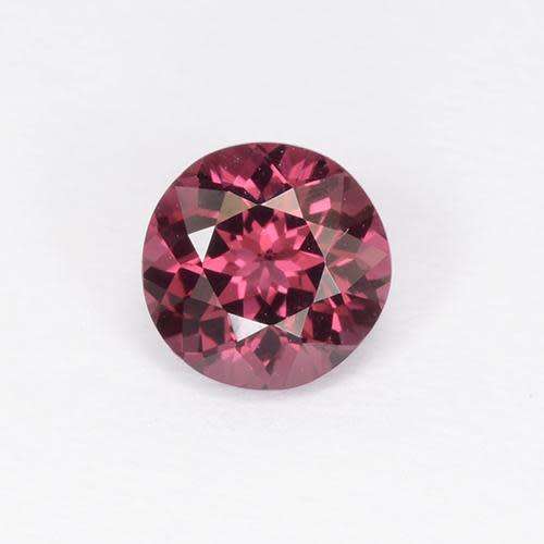 Natural Mined round Rhodolite 2.0 - 2.5 mm 0.010 - 0.100cts