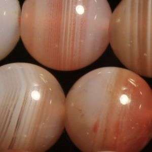 Natural Agate gemstone beads 8mm each