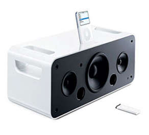 **LATE ENTRY - APPLE A1121 HIFI DOCKING STATION + IPOD 4GB **EXCELLETN BASS