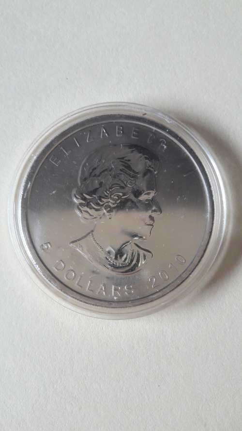 Canadian Maple Leaf 1 Oz Silver