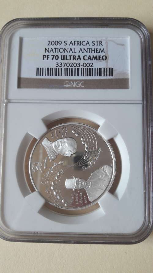 2009 Protea R1 National Anthem PF70 Ultra Cameo NGC Graded !!