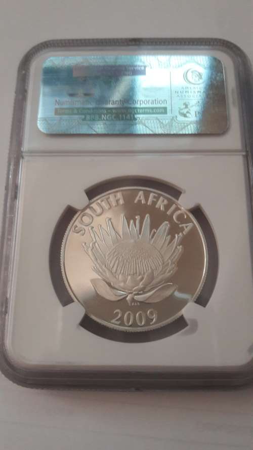 2009 Anthem PF69 Ultra Cameo Protea R1 NGC Graded