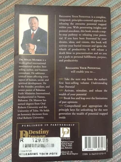 RELEASING YOUR POTENTIAL - DR MYLES MUNROE