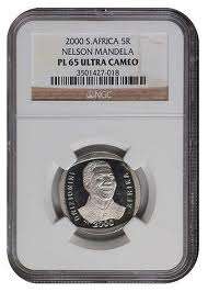 2000 Smiling Mandela R5 !!!!!!  PL 65 ULTRA CAMEO !!!