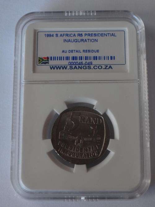 1994 Presidential Inauguration R5 !!!!! SANGS Graded AU Detail RESIDUE