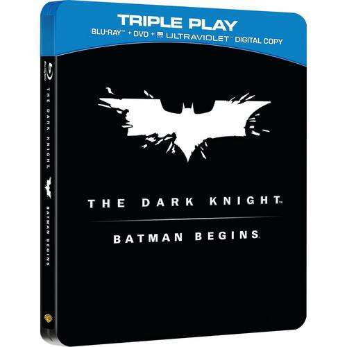 Batman Begins/The Dark Knight:: Limited Edition Steelbook (Triple Play) (Free Shipping)