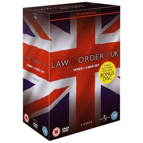 Law & Order UK: Complete Series 1-4 (DVD) (Free Shipping)