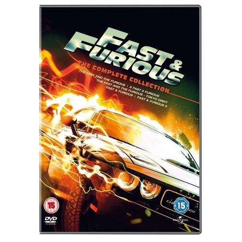 Fast & Furious: Complete 1-5 Box Set (DVD) *****Free Shipping*****