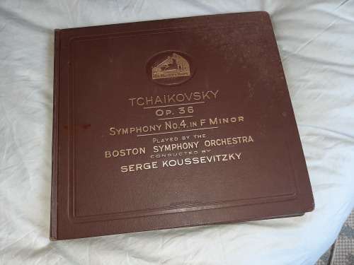 Vintage Shellac 78 RPM Record Set Tchaikovsky