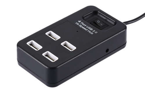 Portable 4 Ports USB 2.0 High Speed hub