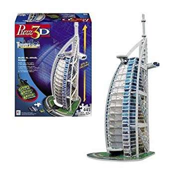 3D PUZZLE BURJ AL ARAB DUBAI 33PCS