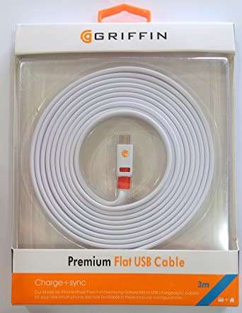 Griffin Micro USB Premium quality high speed 3Meter