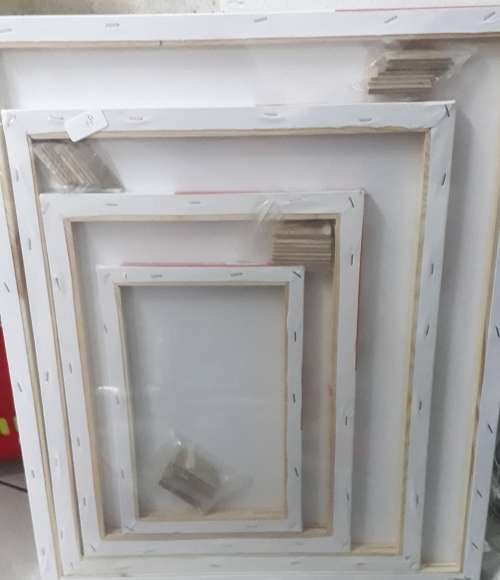 4 PCS BLANK CANVAS 60*50,50*40,40*30,30*20CM