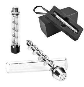 7pipe Twisty Glass Blunt Pipe kit