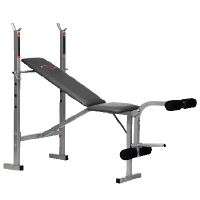 TROJAN Performa 300 Bench (brand new) included 87kg weight discs + short , long bars and V-Ball