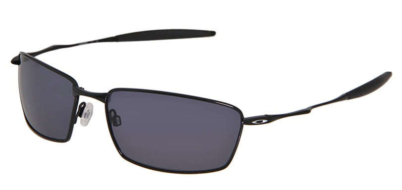 BRAND NEW!!! OAKLEY MPH SQUARE WHISKER Mens Sunglasses Polished Black / Grey 30-991