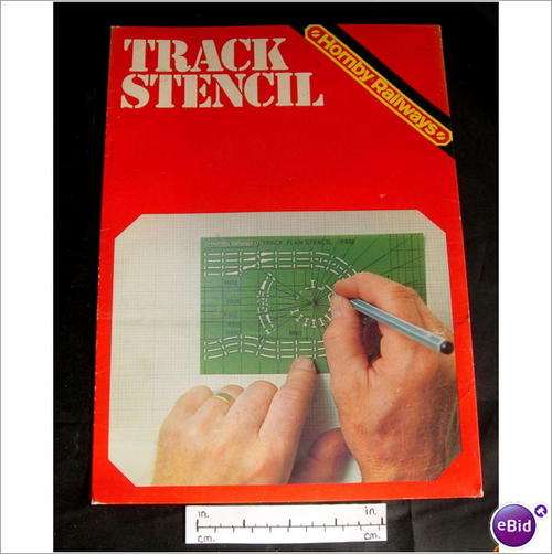 Hornby Track Plan Stencil R639
