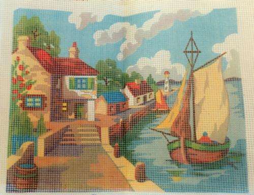 Semco Needlepoint Tapestry Canvas No. T.44