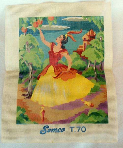 Semco Needlepoint Tapestry Canvas No. T.70