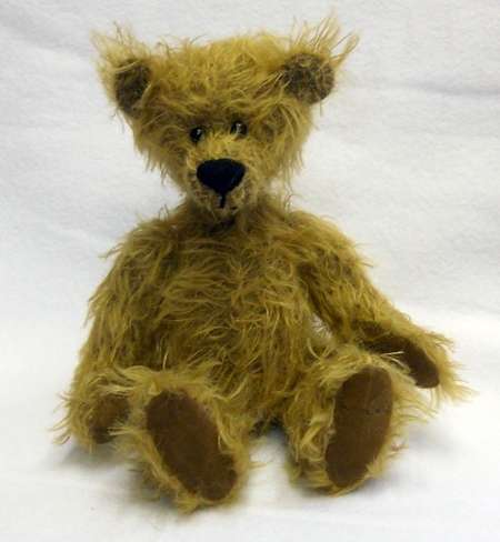 Hand made mohair teddy bear