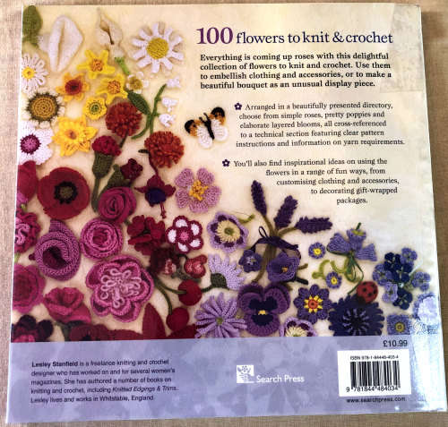 100 Flowers to Knit and Crochet by Lesley Stanfield