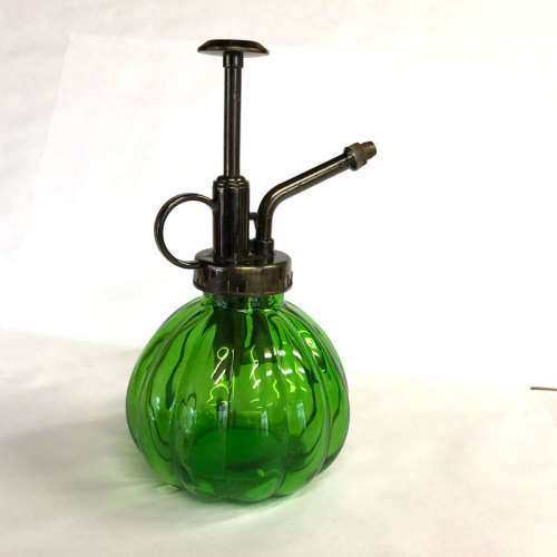 Vintage-Look Glass Atomizer Spray Bottle