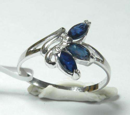 925 Sterling Silver A-grade natural Sapphire
