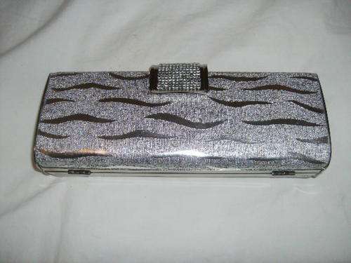 Gorgeous And Classy Silver Clutch Bag