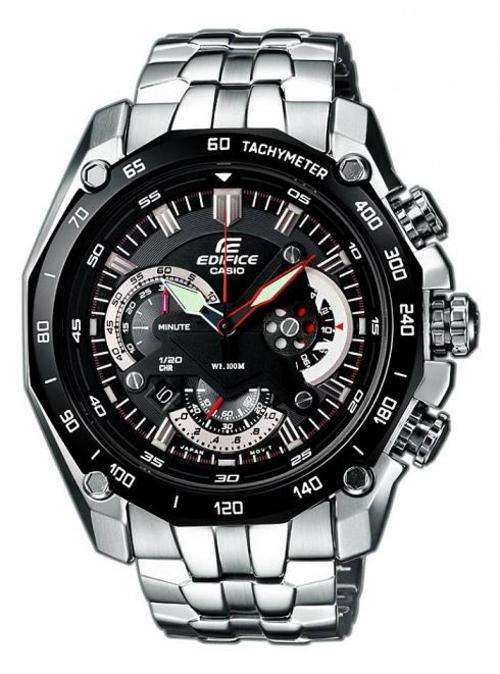 R1 NO RESERVE* R3999 CASIO EDIFICE EF550D-1A F1 RACING 3D LAYERED DIAL STUNNING