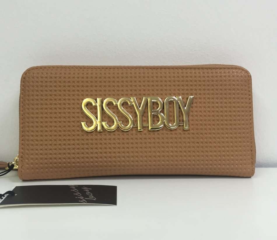 Sissy Boy - Carly Zip Around Wallet Tan