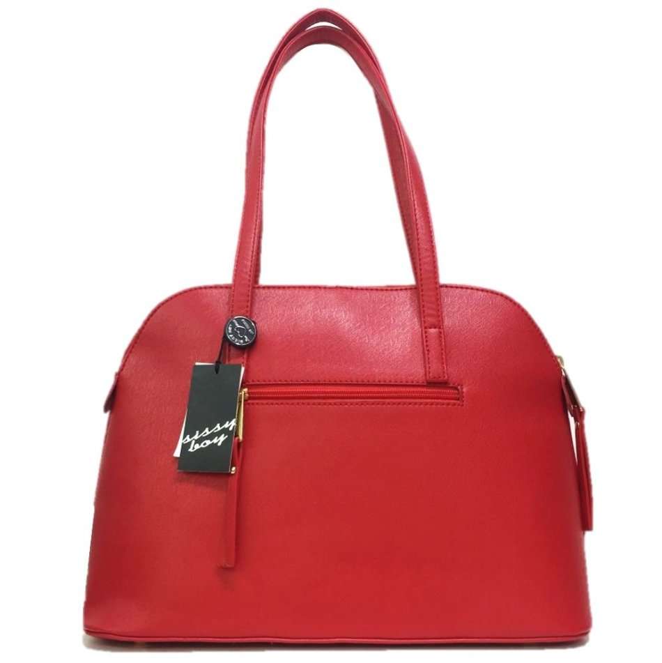 Sissy Boy Lola Red Dome Handbag